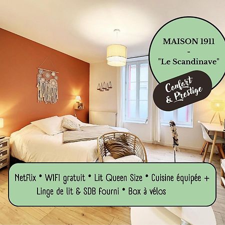 ז'יאן Appart Le Scandinave - Maison 1911 - Confort & Prestige מראה חיצוני תמונה