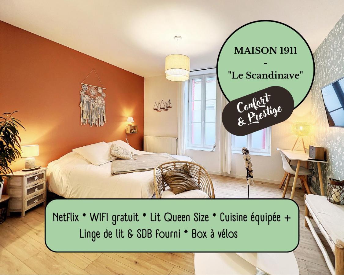 ז'יאן Appart Le Scandinave - Maison 1911 - Confort & Prestige מראה חיצוני תמונה